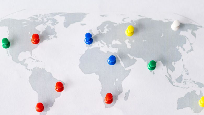 mapa del mundo